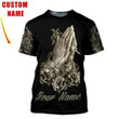 Pray And Tattoo 3D All Over Printed Shirts JS62