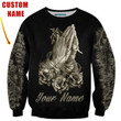 Pray And Tattoo 3D All Over Printed Shirts JS62