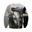 Love Beautiful Horse 3D All Over Printed Shirts For Men And Women HR36