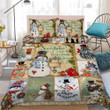 Snowflakes Are Kisses from Heaven Bed Set GE01