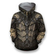 All Over Printed Dragonscale Armor Hoodie A01
