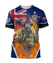 Premium Firefighter 3D All Over Printed Unisex Shirts FF24