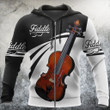 Fiddle music 3d hoodie shirt for men and women MUS28