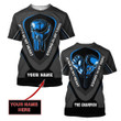 Custom Name Jesus In My Heart, Boxing In My Veins 3D All Over Printed Unisex Shirt BX08