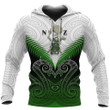 Maori Manaia Hoodie Green Rugby Shirt AR15