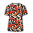 Koi Fish 3D All Over Printed Shirts For Men and Woman FS39
