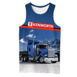 Truckers Blue 3D All Over Printed Clothes KW13