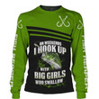 Fish Reaper Green Shirts 3D All Over Printed Shirts For Men and Woman FS86
