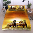 Golden Horse Bedding Set HRB06