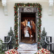Love Horse Door Cover JSD15