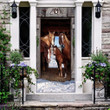 Love Horse Door Cover JSD15