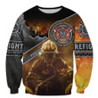 Limited Edition Brave Firefighter 3D All Over Printed Unisex Shirts FF16