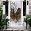 Love Horse Door Cover JSD16