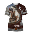 Beautiful Horse 3D All Over Printed Shirts For Men And Women HR18