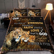 Lion Family 3D All Over Printed Bedding Set LB04