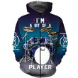 Drums 3D All Over Printed Clothes  MUS60