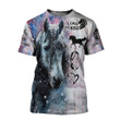 Love Beautiful Winter Horse Art 3D All Over Printed Shirt Hoodie For Men And Women HR45