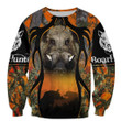 Boar Hunting 3D All Over Printed Shirts For Men and Women BR11