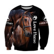 Love Beautiful Horse 3D All Over Printed Shirts HR25