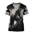 Love Beautiful Horse 3D All Over Printed Shirts For Men And Women HR40