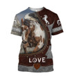 Beautiful Horse 3D All Over Printed Shirts For Men And Women HR17