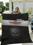 HD Motorcycle Blanket Quilt HQ2