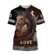 Beautiful Horse 3D All Over Printed Shirts For Men And Women HR19