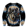 Native Wolf 3D All Over Printed Shirts NA26