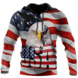 Independence Day American Eagle 3D All Over Printed AM33