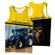 NH Tractor 3D All Over Printed Clothes NHL21
