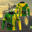 JD Tractor 3D All Over Printed Shirts JD72
