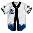 Personalized Name NY YK Baseball Team Cool Death Logo Brand 3D Sunny Shirt NTH230