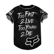 Personalized Name FX Racing Too Fast To Live Too Young To Die 3D Sunny Shirt NTH247