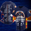 Houston Astros Space Baseball Jersey Special BB21