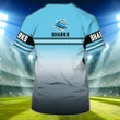Personalized Cronulla-Sutherland Sharks 3D shirt NRLH7