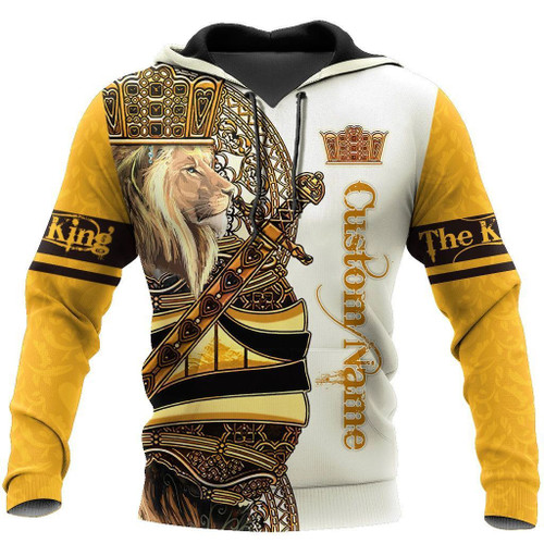 Custom Name King Lion 3D All Over Printed Unisex Shirts L18