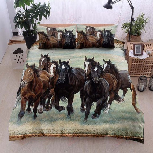 A Lot Of Horse Bedding Set HRB16