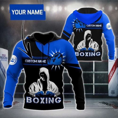 Custom Name Boxing 3D All Over Printed Unisex Shirts BX04