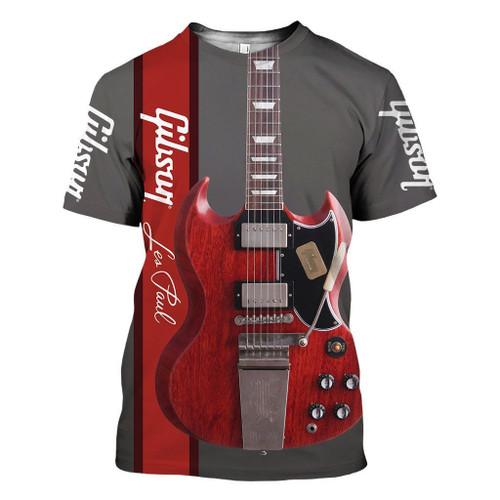 Electric Guitar 3D All Over Printed Clothes GG04