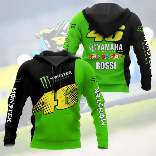 VR46 3D All Over Printed Shirts VR21