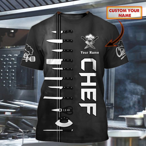 Master Chef 3D T-Shirt MC03