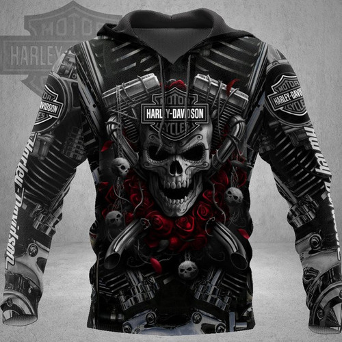 HD Motorcycle 3D All Over Printed Clothes MT205
