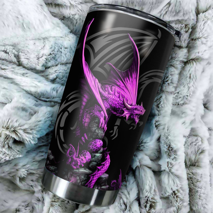 Dragon and Dungeon Tattoo Tumbler DR19