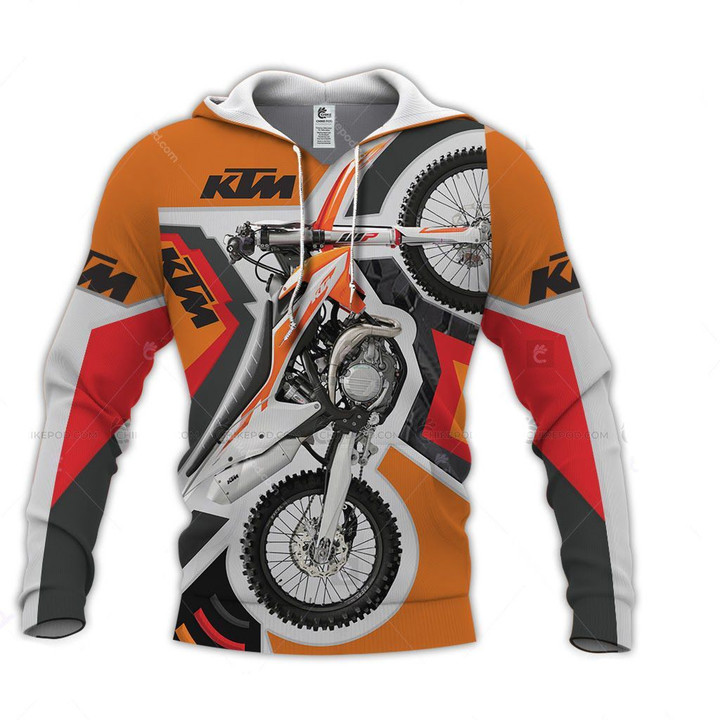 Motocross 3D All Over Printed Clohes KTM1