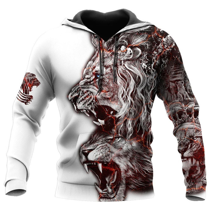 Lion 3D All Over Printed Unisex Shirts L19