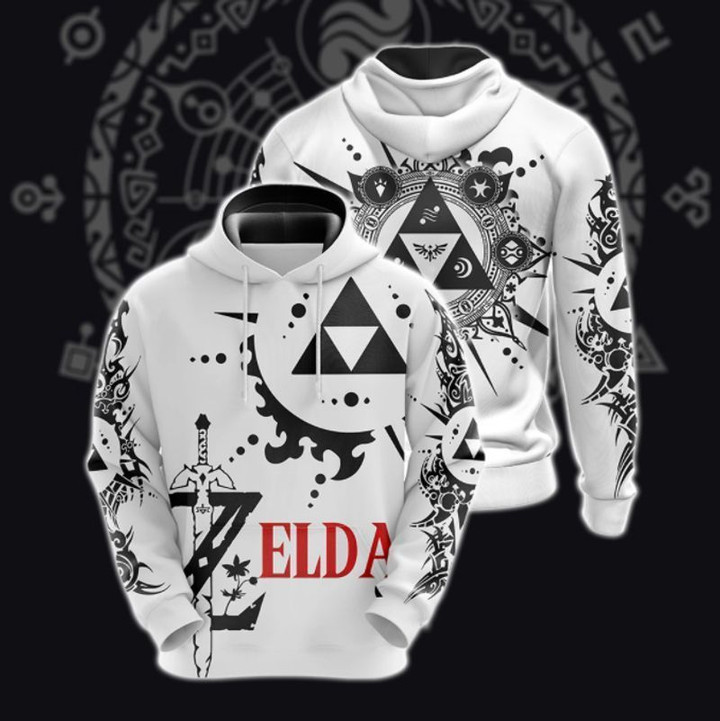 The Legend of Zelda Breath 3D Print Shirts LOZ09