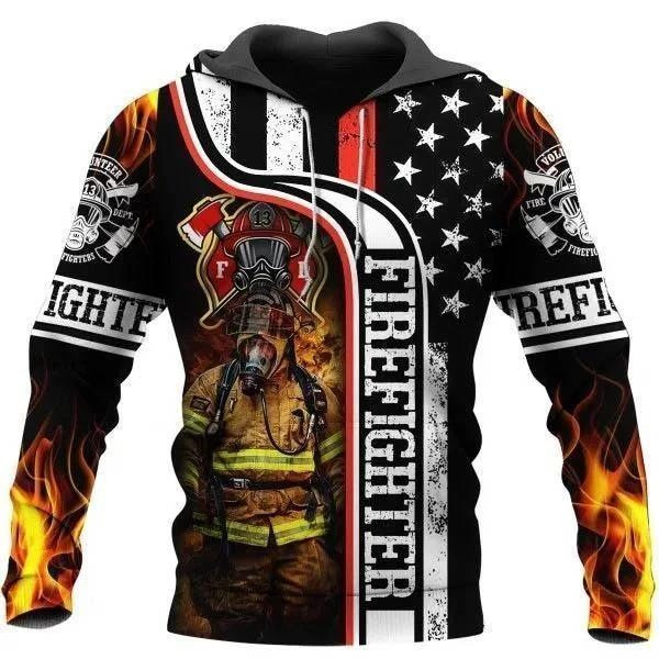 Premium Firefighter 3D All Over Printed Unisex Shirts FF28