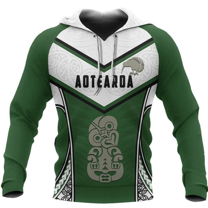 Aotearoa Hoodie Maori Rugby Hei Tiki Shirt AR10
