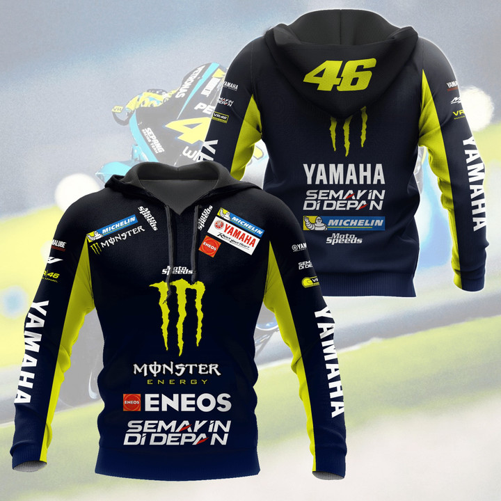 VR46 3D All Over Printed Shirts VR19