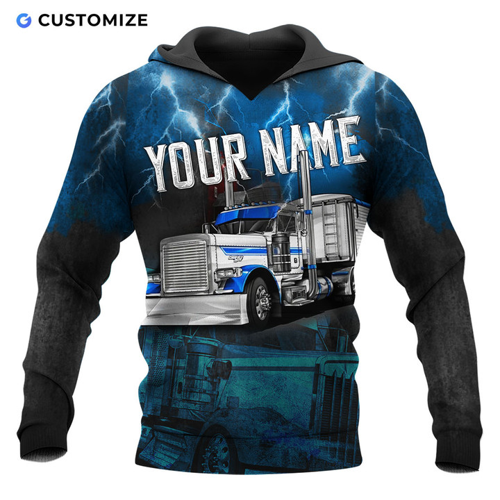 Personalized Gifts 3D All Over Print Shirts For Trucker TK08
